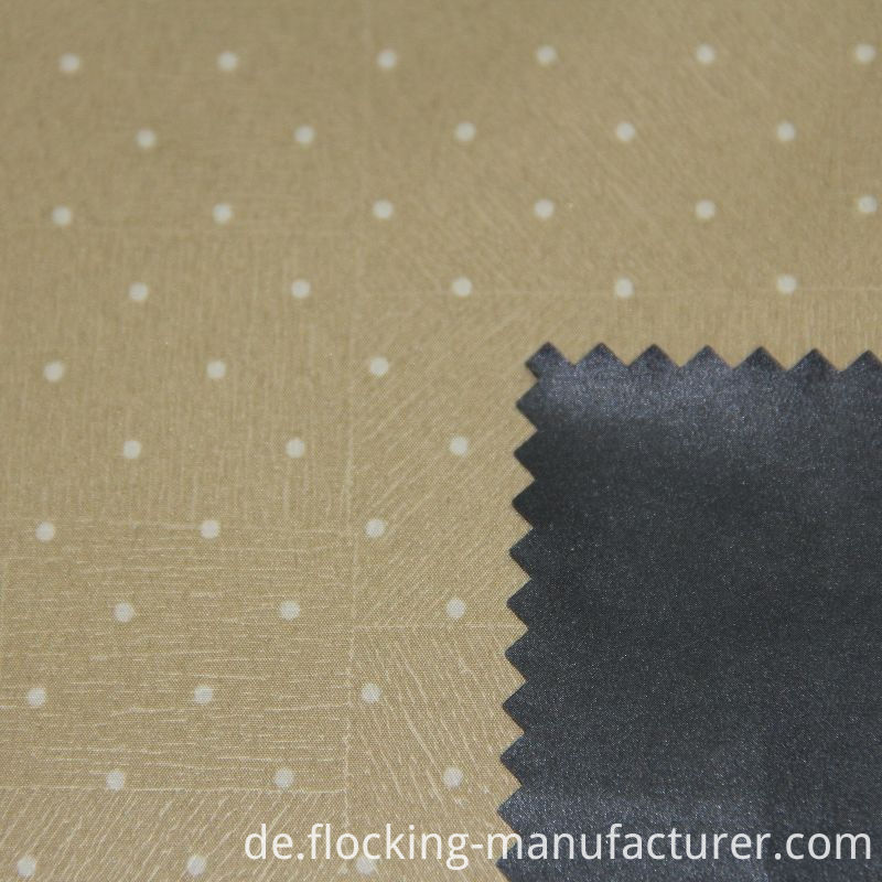 Polka DOT Printed Poly Fabric for Men's Jacket